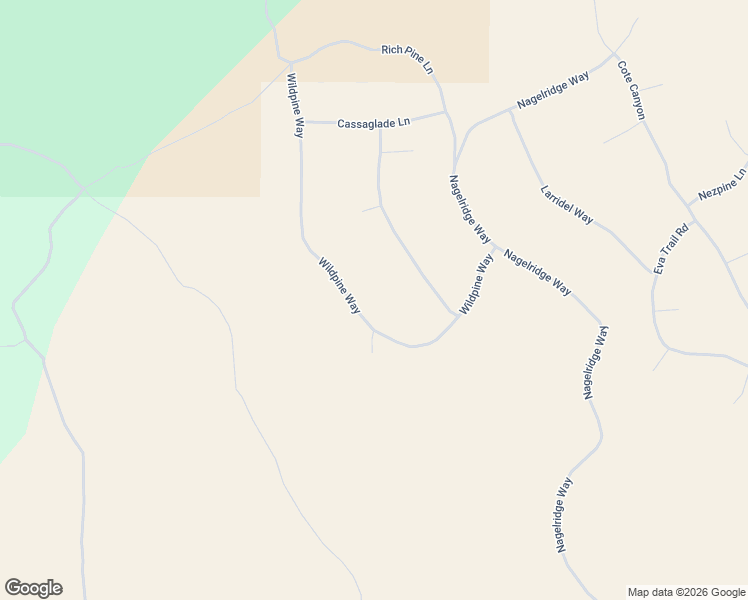 map of restaurants, bars, coffee shops, grocery stores, and more near Wildpine Way in Chiloquin