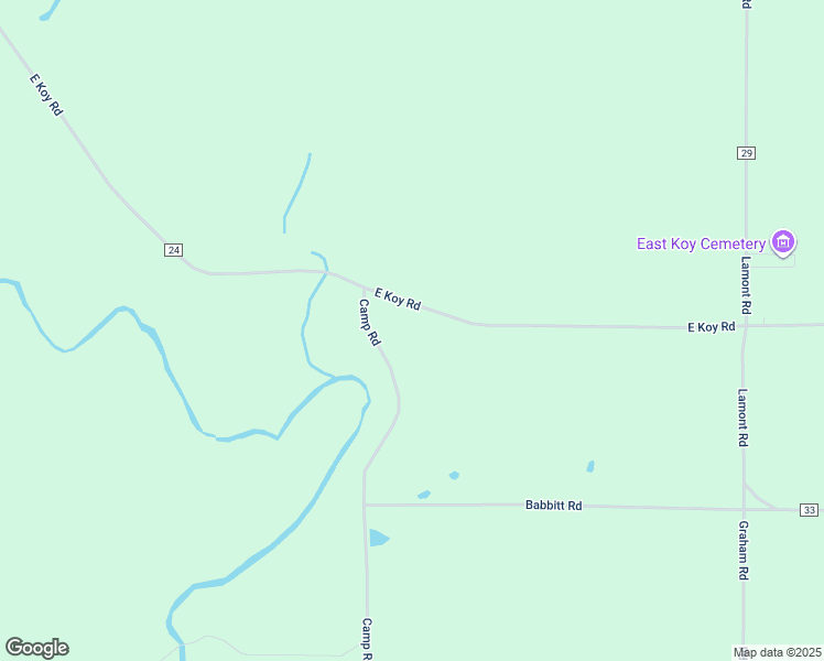 map of restaurants, bars, coffee shops, grocery stores, and more near 5500-5670 County Road 24 in PORTAGEVILLE