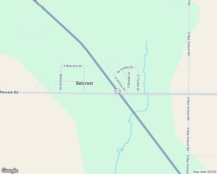 map of restaurants, bars, coffee shops, grocery stores, and more near 2458 South Madison Road in Beloit