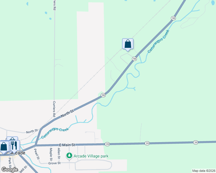 map of restaurants, bars, coffee shops, grocery stores, and more near 7436 98 in Arcade