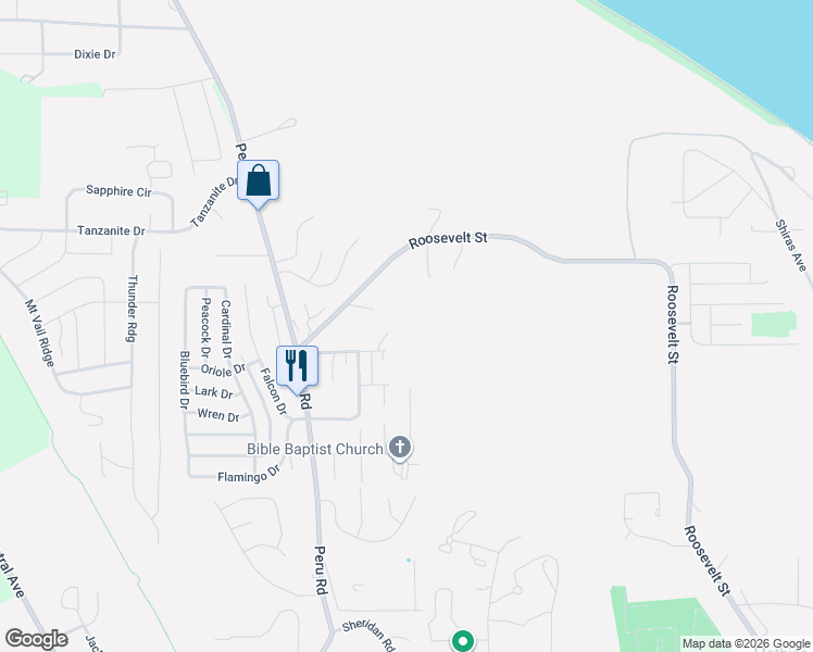 map of restaurants, bars, coffee shops, grocery stores, and more near 889 Salem Street in Dubuque