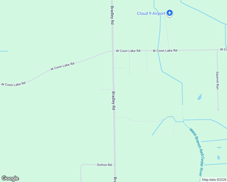map of restaurants, bars, coffee shops, grocery stores, and more near 3730 Bradley Road in Webberville