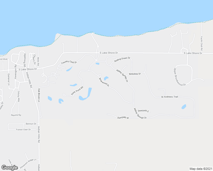 map of restaurants, bars, coffee shops, grocery stores, and more near 1044 Briarwood Drive in Fontana-on-Geneva Lake