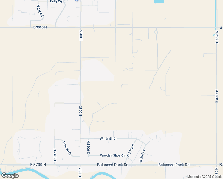 map of restaurants, bars, coffee shops, grocery stores, and more near 2511 Laurie Lane in Twin Falls