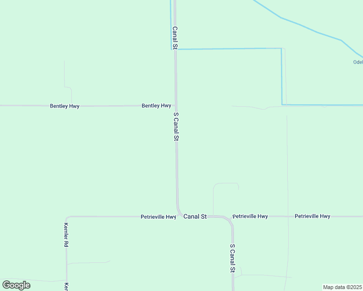map of restaurants, bars, coffee shops, grocery stores, and more near 1675 South Canal Street in Eaton Rapids