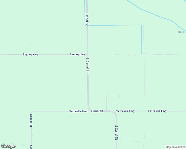 map of restaurants, bars, coffee shops, grocery stores, and more near 1675 South Canal Road in Eaton Rapids