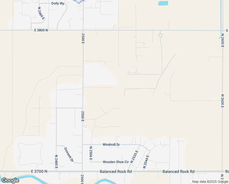 map of restaurants, bars, coffee shops, grocery stores, and more near 2511 Laurie Lane in Twin Falls