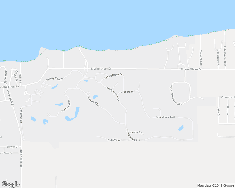 map of restaurants, bars, coffee shops, grocery stores, and more near 35 Bobolink Drive in Fontana-on-Geneva Lake