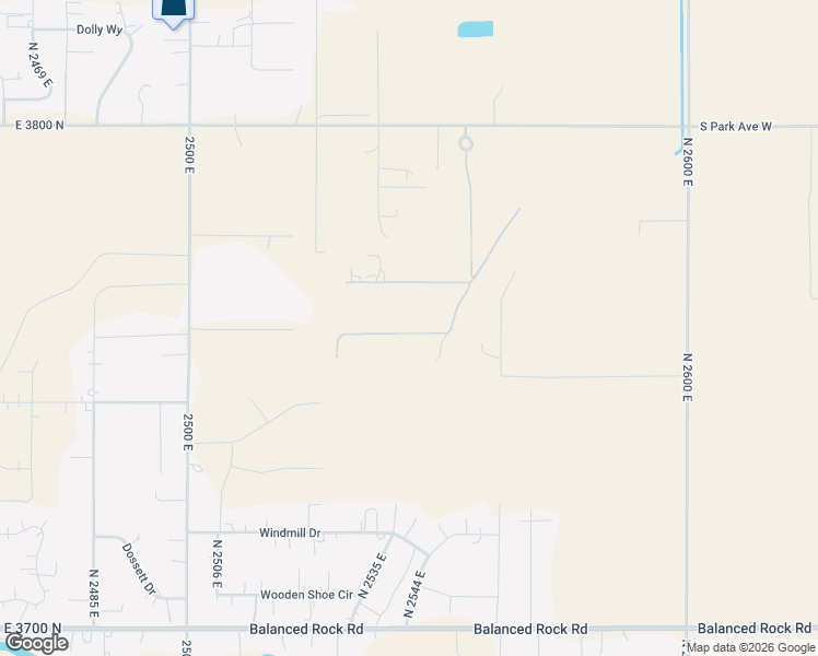 map of restaurants, bars, coffee shops, grocery stores, and more near 2543 East 3769 North in Twin Falls