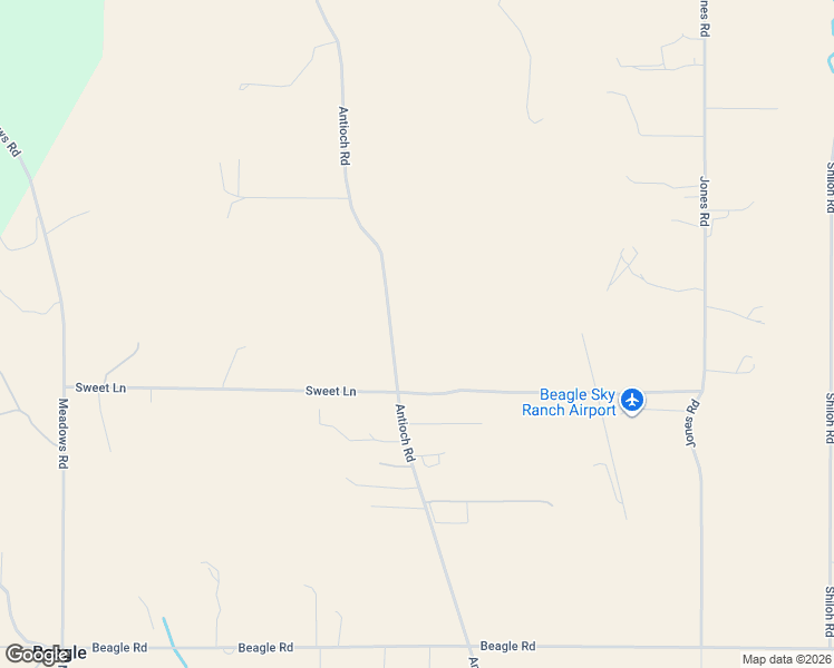 map of restaurants, bars, coffee shops, grocery stores, and more near 16351 Antioch Road in White City