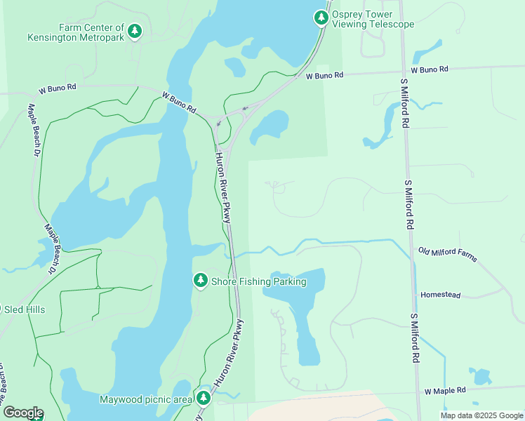 map of restaurants, bars, coffee shops, grocery stores, and more near 1695 Balsam Way in Milford