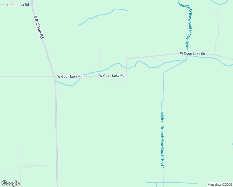 map of restaurants, bars, coffee shops, grocery stores, and more near 7535 West Coon Lake Road in Howell
