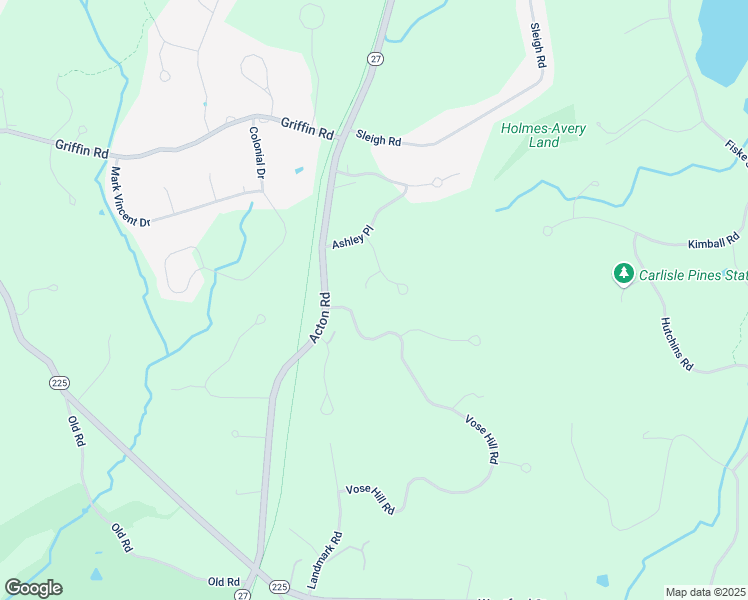 map of restaurants, bars, coffee shops, grocery stores, and more near 2 Vose Hill Road in Westford