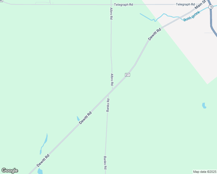 map of restaurants, bars, coffee shops, grocery stores, and more near 7500-7516 Dewitt Road in Bliss