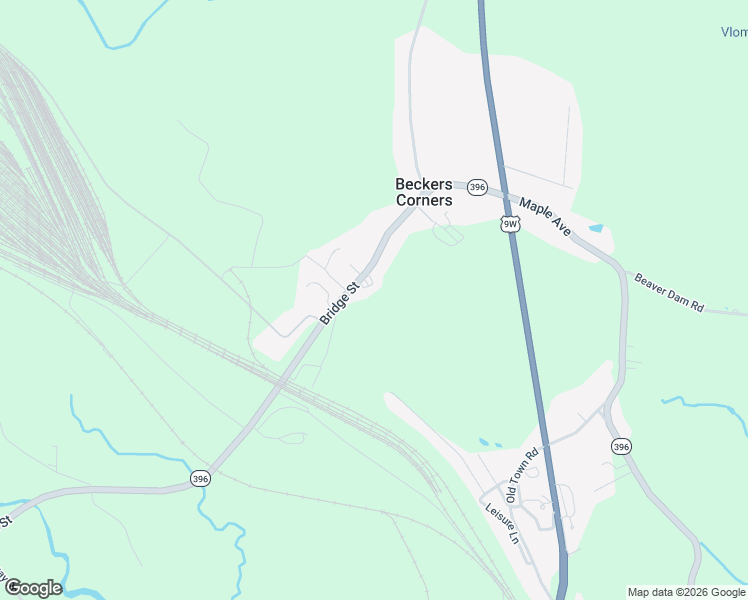 map of restaurants, bars, coffee shops, grocery stores, and more near 94 Bridge Street in Selkirk