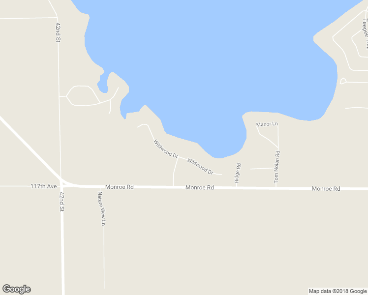 map of restaurants, bars, coffee shops, grocery stores, and more near 4097 Wildwood Drive in Allegan