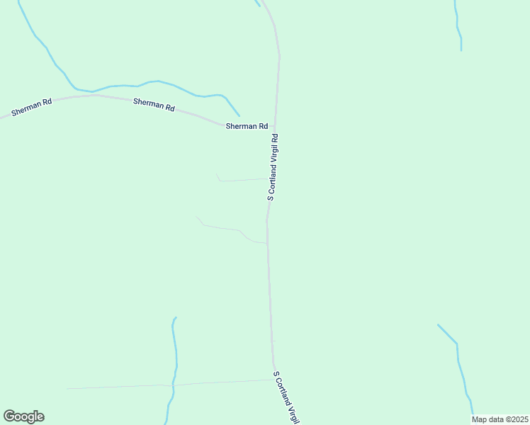 map of restaurants, bars, coffee shops, grocery stores, and more near 2887 South Cortland Virgil Road in Cortland