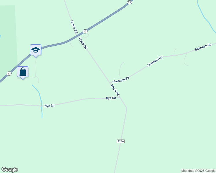 map of restaurants, bars, coffee shops, grocery stores, and more near 2849 Webb Road in Cortland