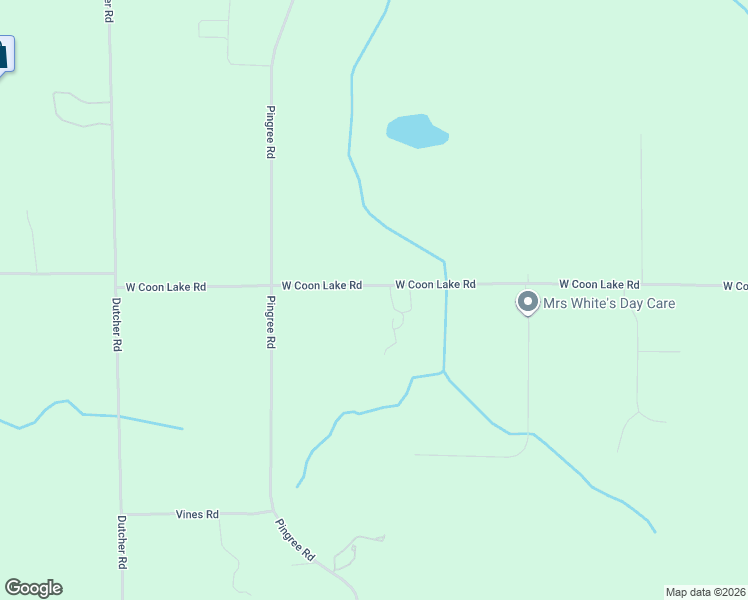 map of restaurants, bars, coffee shops, grocery stores, and more near 5425 West Coon Lake Road in Howell