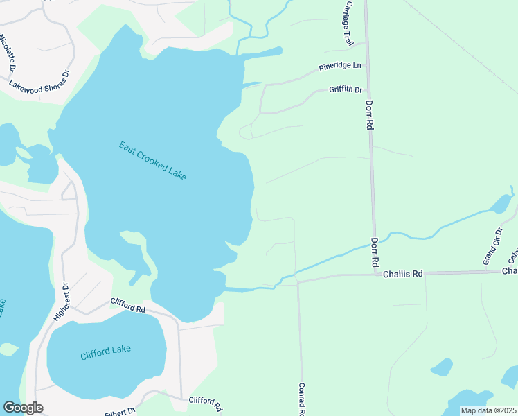 map of restaurants, bars, coffee shops, grocery stores, and more near 3657 Conrad Road in Brighton