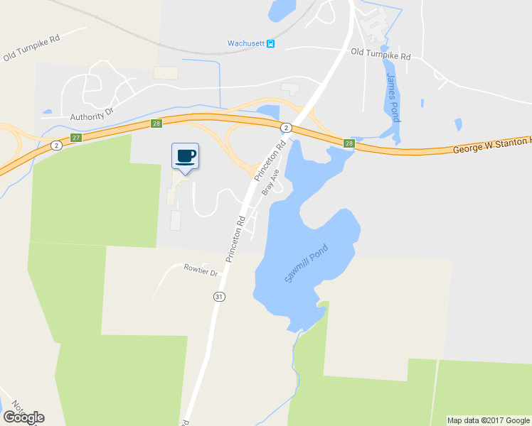 map of restaurants, bars, coffee shops, grocery stores, and more near 64 Saw Mill Pond Road in Fitchburg