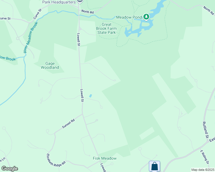 map of restaurants, bars, coffee shops, grocery stores, and more near 152 Wolf Rock Road in Carlisle