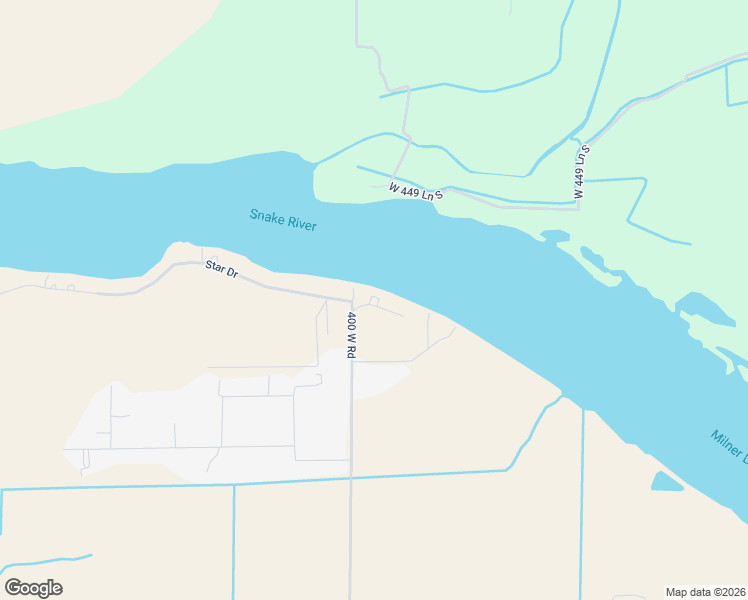 map of restaurants, bars, coffee shops, grocery stores, and more near 392 Star Drive in Burley