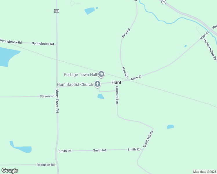 map of restaurants, bars, coffee shops, grocery stores, and more near 966 Maple Street in Hunt