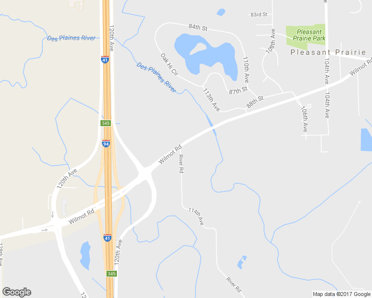 map of restaurants, bars, coffee shops, grocery stores, and more near 11337 Wilmot Road in Pleasant Prairie
