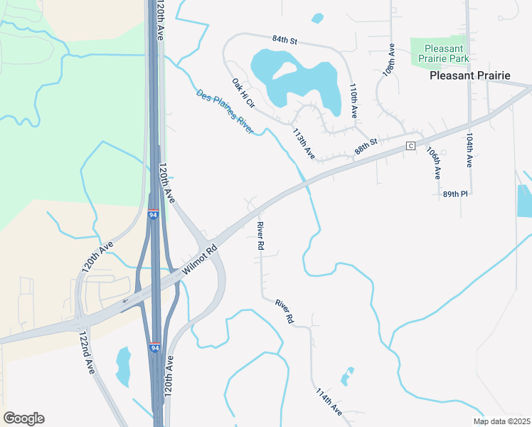 map of restaurants, bars, coffee shops, grocery stores, and more near 11337 Wilmot Road in Pleasant Prairie