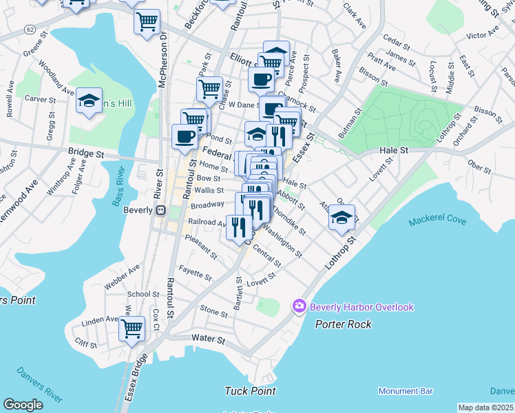 182186 Cabot St, Beverly MA Walk Score