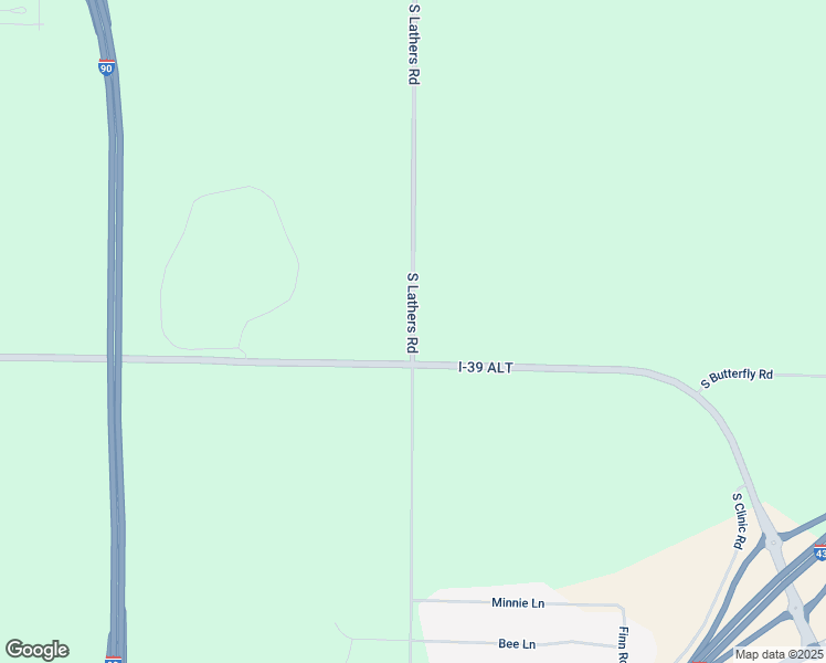 map of restaurants, bars, coffee shops, grocery stores, and more near South Lathers Road in Beloit