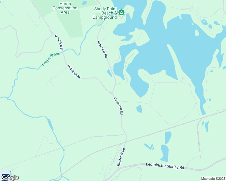 map of restaurants, bars, coffee shops, grocery stores, and more near 862 Reservoir Road in Lunenburg