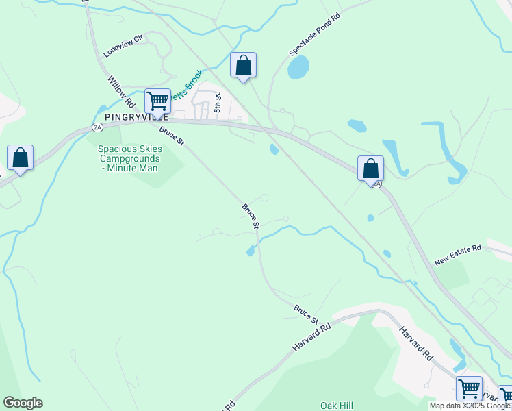 map of restaurants, bars, coffee shops, grocery stores, and more near 1 Laury Lane in Littleton