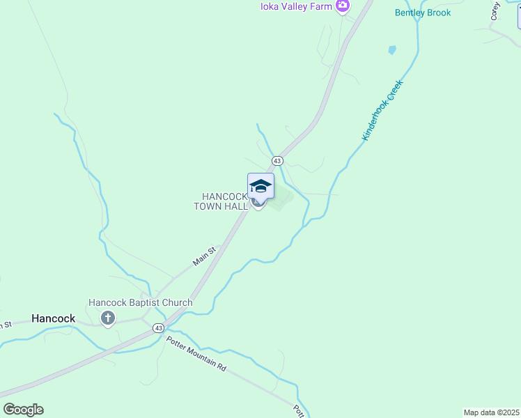 map of restaurants, bars, coffee shops, grocery stores, and more near 3080 Hancock Road in Williamstown