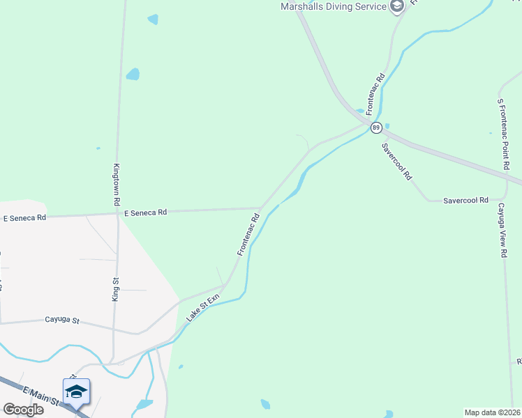 map of restaurants, bars, coffee shops, grocery stores, and more near 3001 Frontenac Road in Trumansburg