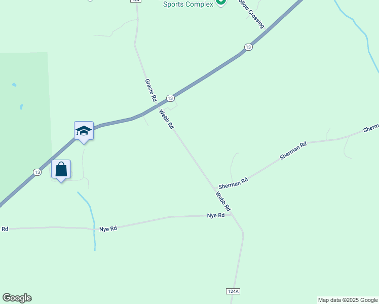 map of restaurants, bars, coffee shops, grocery stores, and more near 2928 Webb Road in Cortland