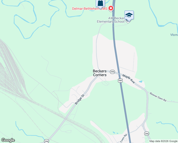 map of restaurants, bars, coffee shops, grocery stores, and more near in Selkirk