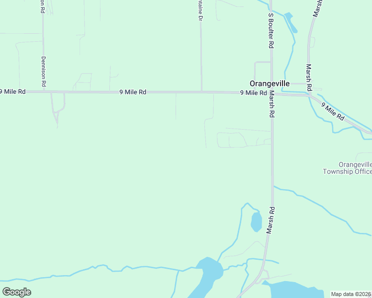 map of restaurants, bars, coffee shops, grocery stores, and more near 12075 9 Mile Road in Plainwell