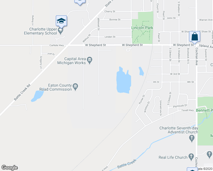 map of restaurants, bars, coffee shops, grocery stores, and more near 1111 Mikesell Street in Charlotte