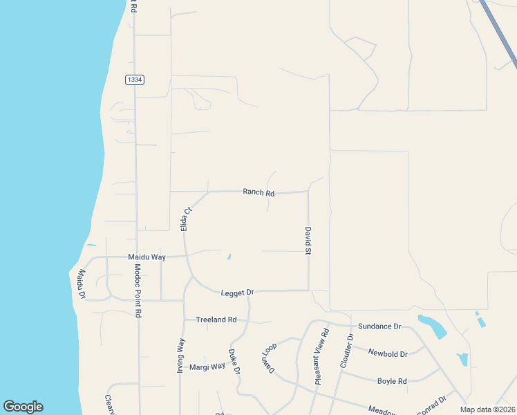 map of restaurants, bars, coffee shops, grocery stores, and more near 2938 Ranch Rd in Chiloquin