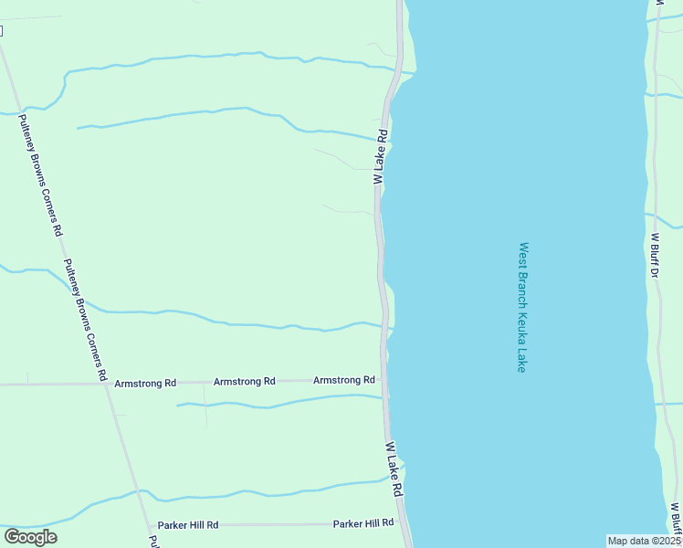 map of restaurants, bars, coffee shops, grocery stores, and more near 15620 Mountain Rise Drive in Pulteney