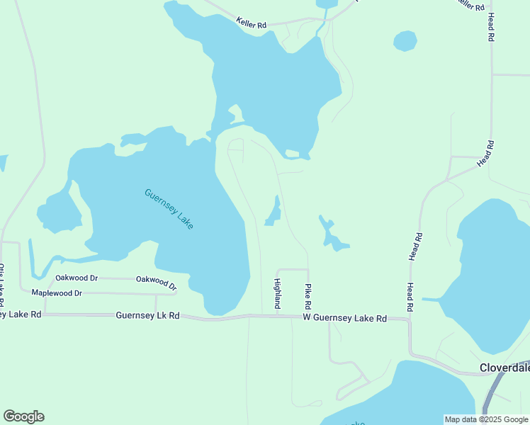 map of restaurants, bars, coffee shops, grocery stores, and more near 336 Lakeside Drive in Delton