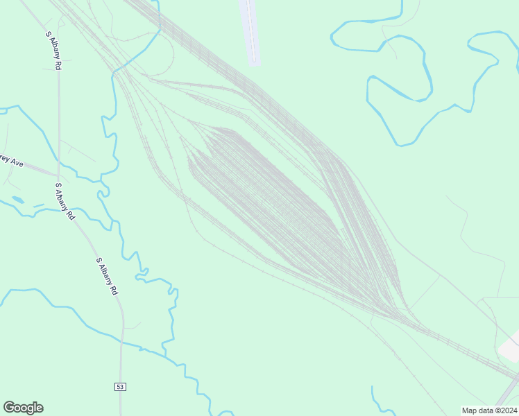 map of restaurants, bars, coffee shops, grocery stores, and more near Selkirk Yards in Albany County