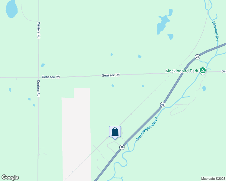 map of restaurants, bars, coffee shops, grocery stores, and more near 1144 Genesee Road in Arcade