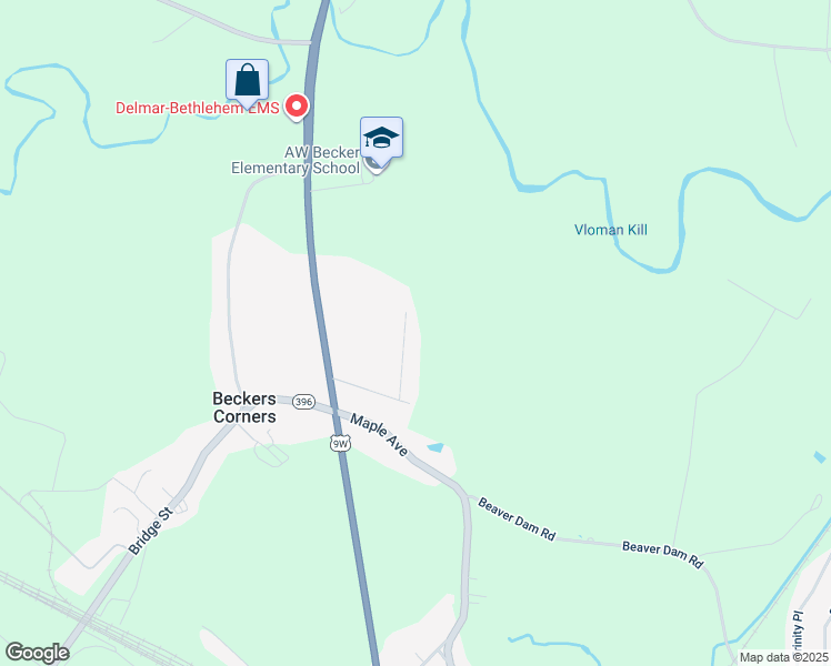 map of restaurants, bars, coffee shops, grocery stores, and more near 29 Neil Blvd in Selkirk