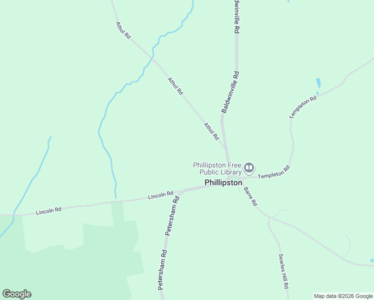 map of restaurants, bars, coffee shops, grocery stores, and more near 30 Petersham Road in Phillipston