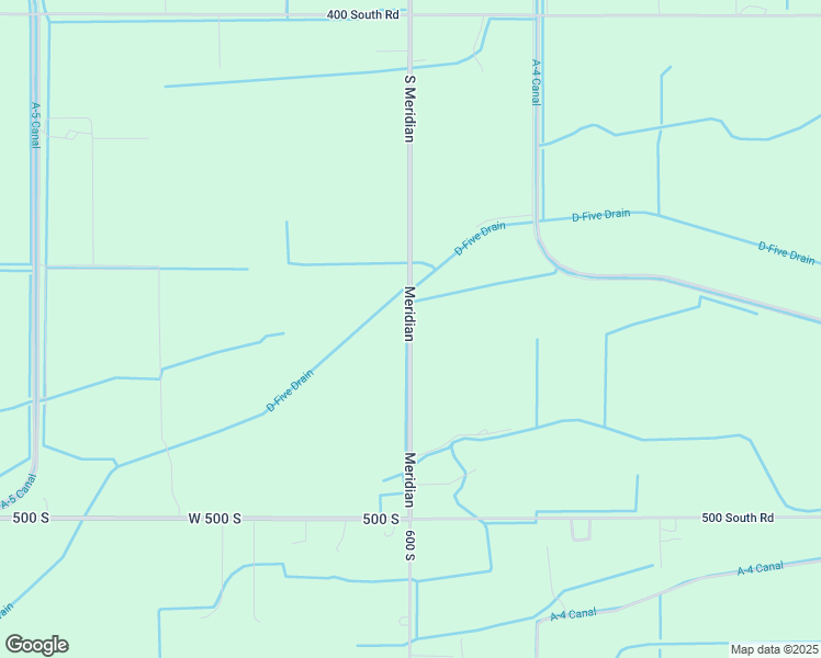 map of restaurants, bars, coffee shops, grocery stores, and more near 488 Meridian Road in Rupert