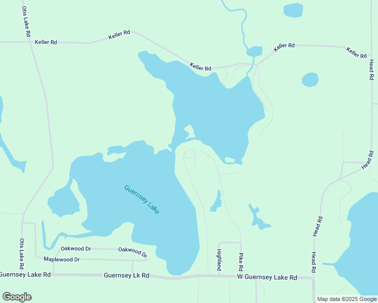 map of restaurants, bars, coffee shops, grocery stores, and more near 277 Lakeside Drive in Delton