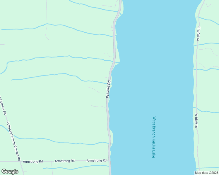 map of restaurants, bars, coffee shops, grocery stores, and more near 15974 West Lake Road in Branchport